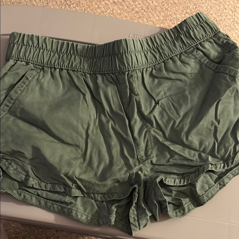 Green Women's Shorts